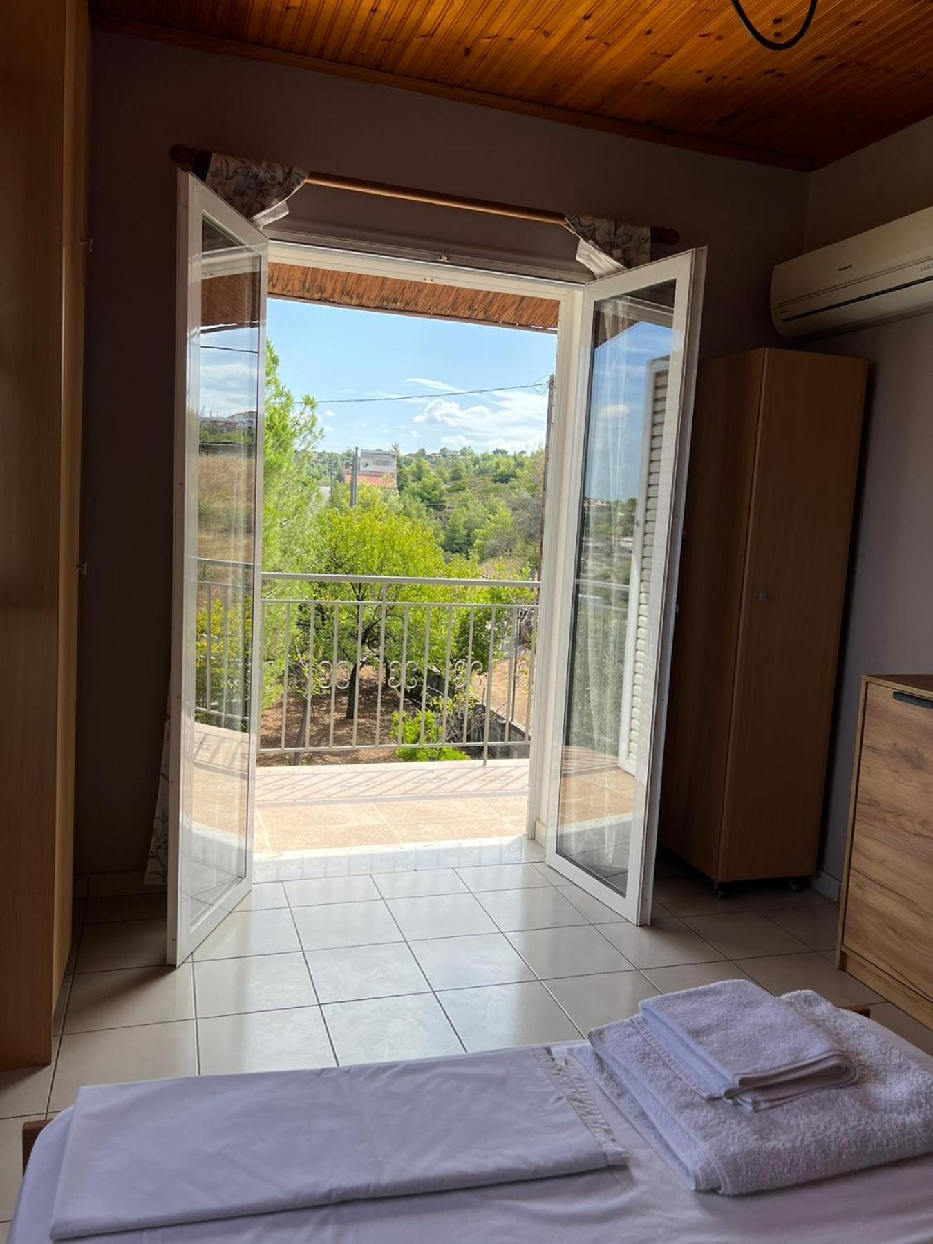 Xenia'S Seaview House Villa Paralia Avlidhos Exterior photo